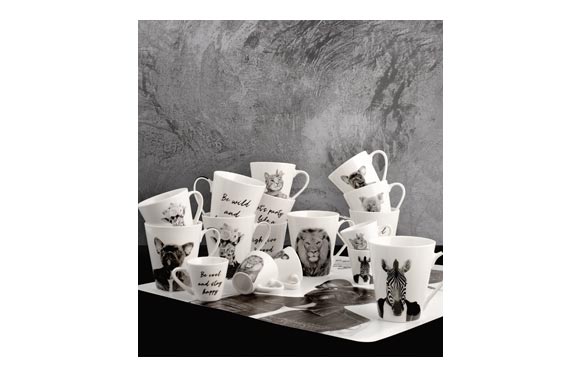 MUG NEW BONE CHINA ANIMALS31 CL - MUG